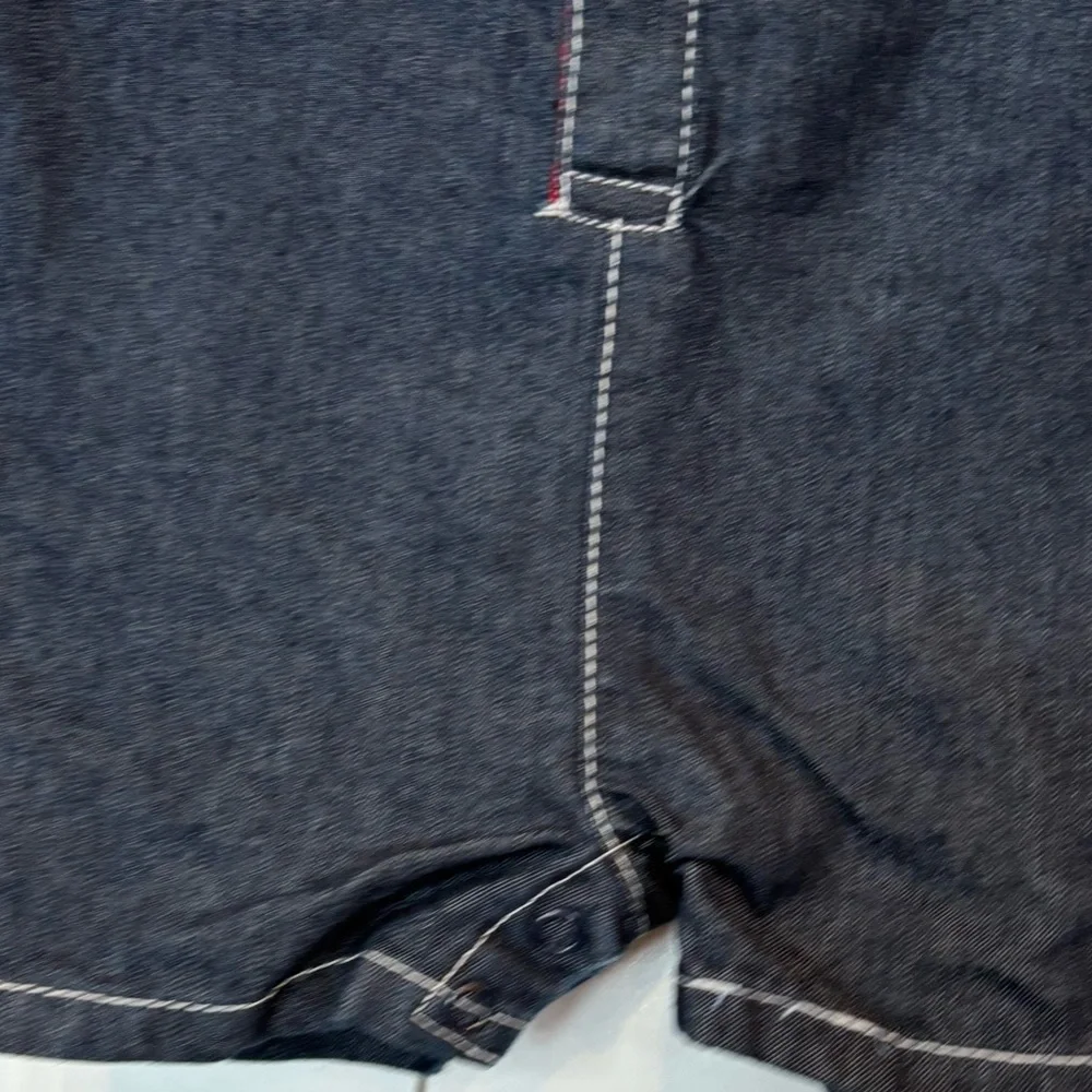 U.S. Polo Assn Denim American Flag‎ Romper Size 6-9 Months